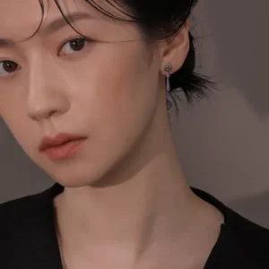 銀曦之輝系列 | 引曦之匙(白鐵礦)。925純銀耳環