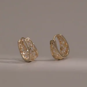 金色繁華系列 | 回聲。復古垂式耳環